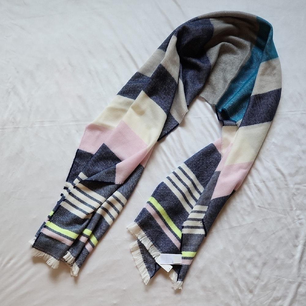 NWT GAP Striped Multicolor Scarf